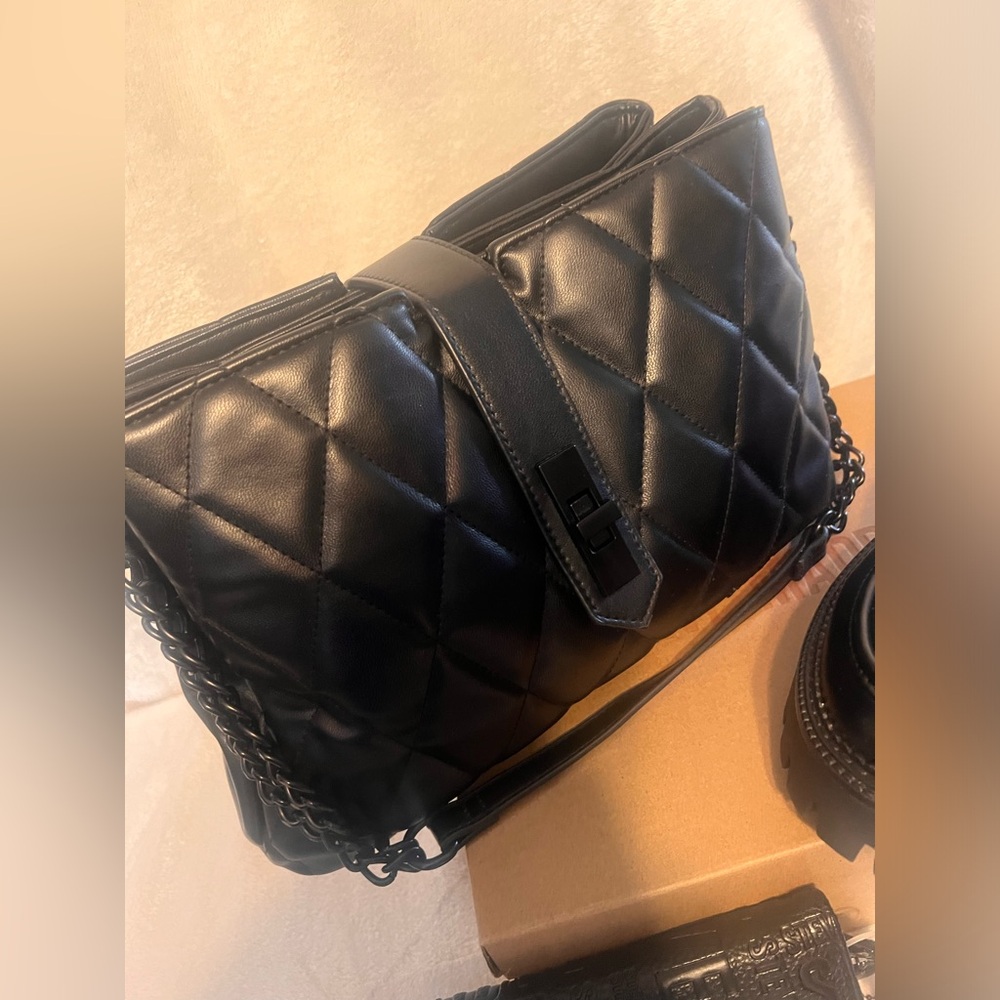 Steve Madden Black Bag